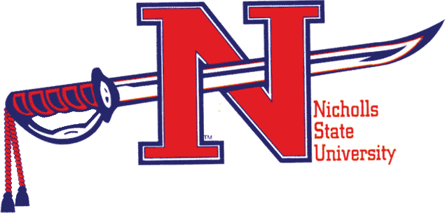 Nicholls State Colonels 1980-2004 Secondary Logo iron on paper